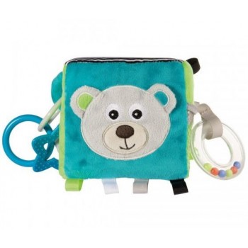 Plīša sensora kubs BEARS 68/073 grey