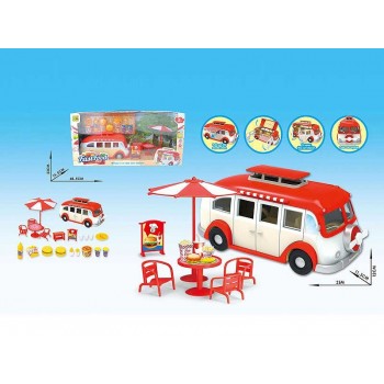 Mašīna FAST FOOD 25 cm ar aksesuāriem CA040914