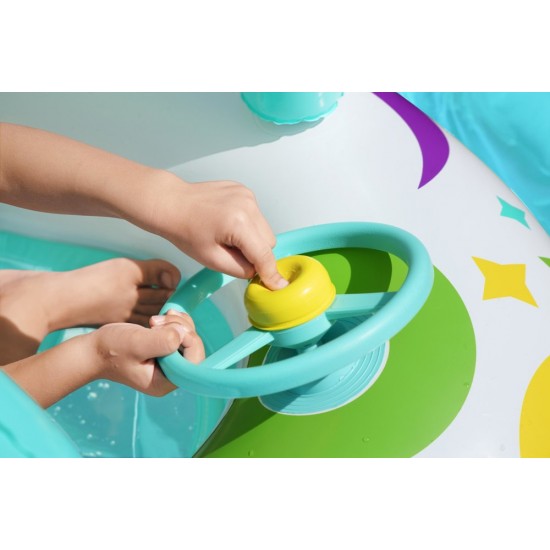 Piepūšamā laiva ar jumtu 107x122 cm BestWay 34149 Piepūšamā laiva ar jumtu 107x122 cm BestWay 34149