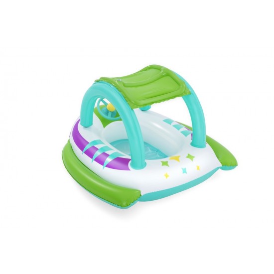 Piepūšamā laiva ar jumtu 107x122 cm BestWay 34149 Piepūšamā laiva ar jumtu 107x122 cm BestWay 34149