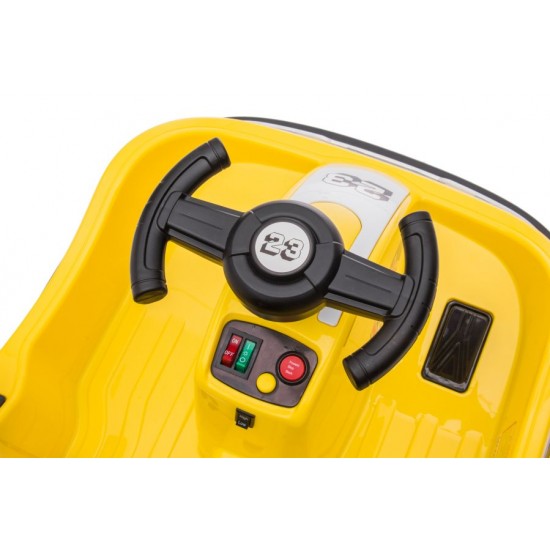 Kartings ar akumulatoru un pulti GTS1166 yellow (9569) Akcija Kartings ar akumulatoru un pulti GTS1166 yellow (9569) Akcija