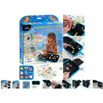 Grāmata zīmēšanai KIDEA TRAVEL BOOK  01061 Grāmata zīmēšanai KIDEA TRAVEL BOOK  01061