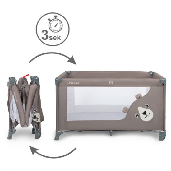 Saliekamā gulta BLISSY BASIC beige Kidwell [A]