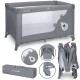 Saliekamā gulta BLISSY BASIC grey Kidwell [A]*