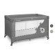 Saliekamā gulta BLISSY DUO grey (divstāvu) [A]