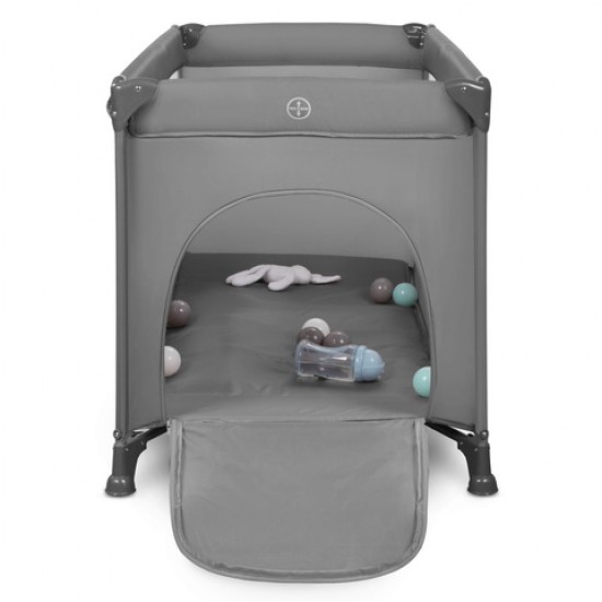 Saliekamā gulta BLISSY DUO grey (divstāvu) [A]