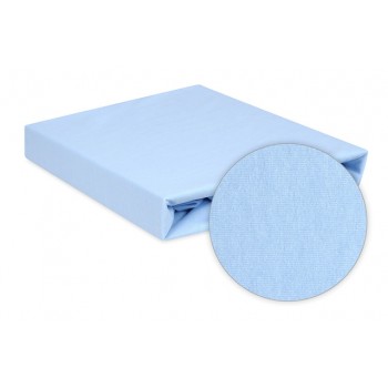 Palags jersī mitrumnecaurlaidīgs BLUE 140x70 cm (9133)