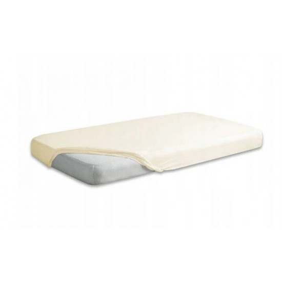 Palags jersī ar gumiju 120x60 cm DARK ECRU (3377) Palags jersī ar gumiju 120x60 cm DARK ECRU (3377)