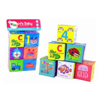 Mīkstie klucīši 6 gab. 97901