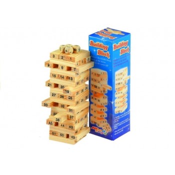 Arkādes spēle Jenga+spēļu kauliņi 56315 Arkādes spēle Jenga+spēļu kauliņi 56315