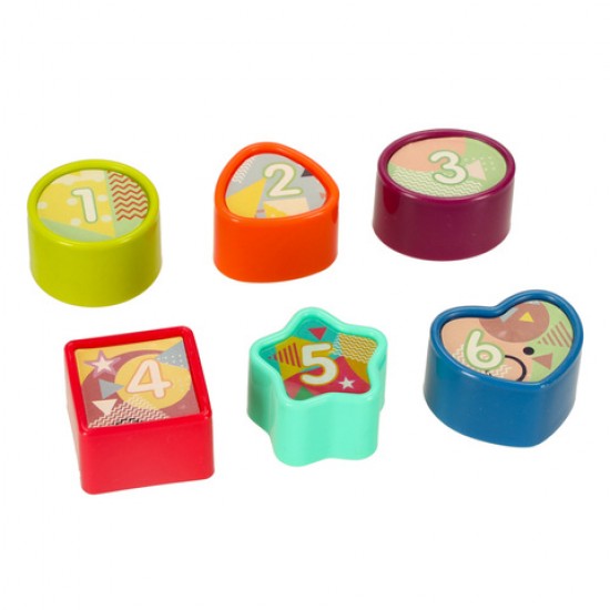 Interaktīvais attīstošais kubs 7in1 KX3599 [A]