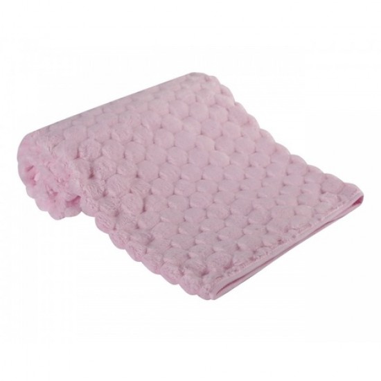Plediņš CUBE 80x90 cm 46140 pink