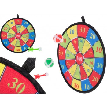 Darts 28 cm ar bumbiņām un šautriņām KIK-5619 Darts 28 cm ar bumbiņām un šautriņām KIK-5619