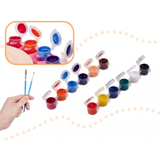 Podnieka aplis ar mālu un krāsām KX5630 Podnieka aplis ar mālu un krāsām KX5630