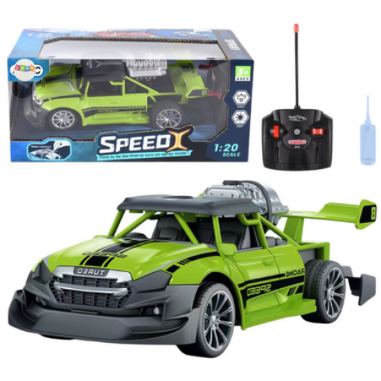Automašīna ar RC pulti un dūmu efektu 58168 Automašīna ar RC pulti un dūmu efektu 58168