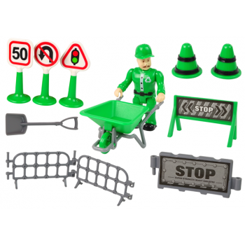 Atkritumu savākšnas mašīna ar aksesuāriem 70130