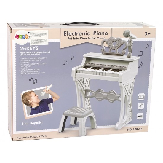 Elektroklavieres, 25 taustiņi ar tabureti 75029 [Akcija]