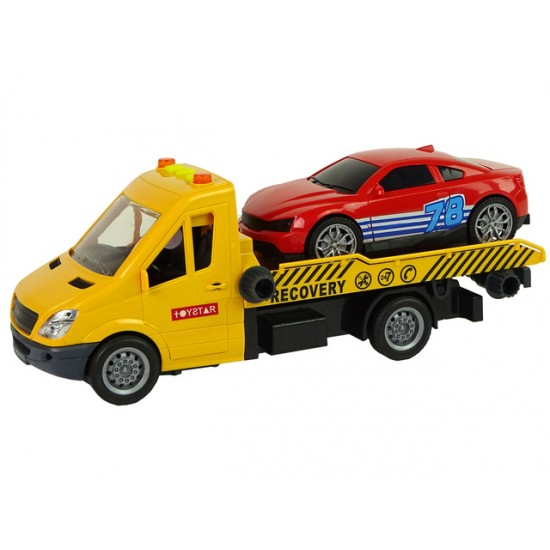 Autoevakuators ar masīnu (ar skaņām, gaismām) 92692 Autoevakuators ar masīnu (ar skaņām, gaismām) 92692