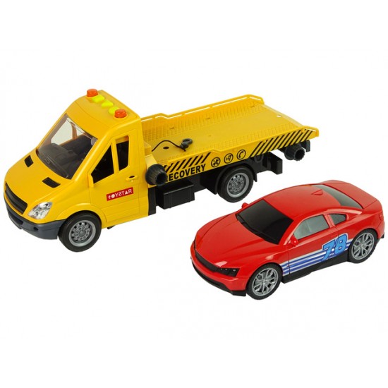 Autoevakuators ar masīnu (ar skaņām, gaismām) 92692 Autoevakuators ar masīnu (ar skaņām, gaismām) 92692