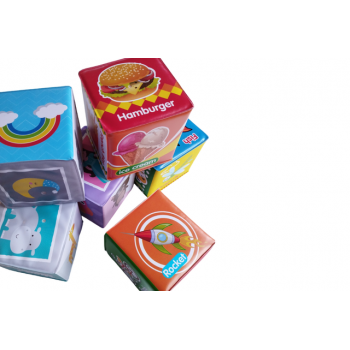 Mīkstie klucīši 6 gab. BL015 Mīkstie klucīši 6 gab. BL015