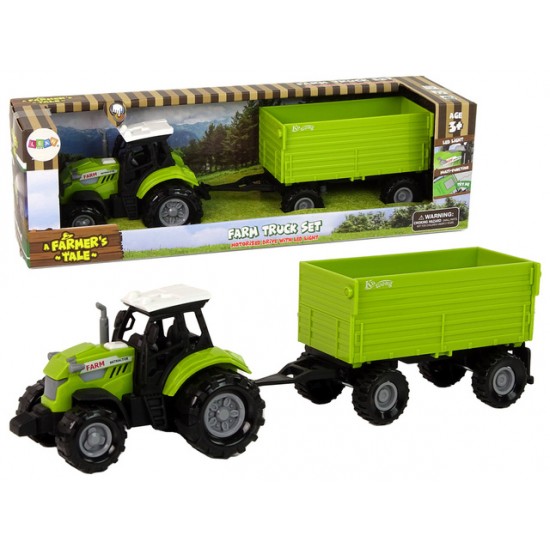 Traktors ar piekabi (gaisma, skaņa) 56084 Traktors ar piekabi (gaisma, skaņa) 56084
