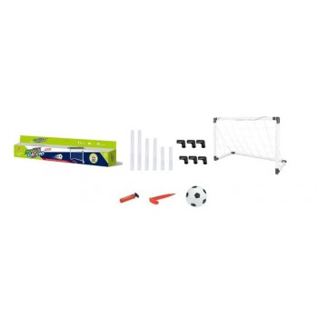 Futbola vārti 60x40 cm ar bumbu un pumpi Q10124
