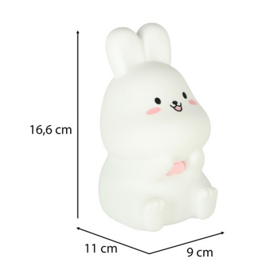 Silikona nakts lampa RABBIT KX4113 [A]