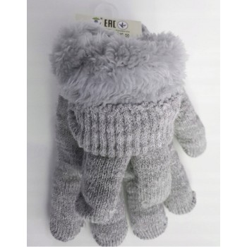 Cimdi FUR 14 cm RED-0104 BOY