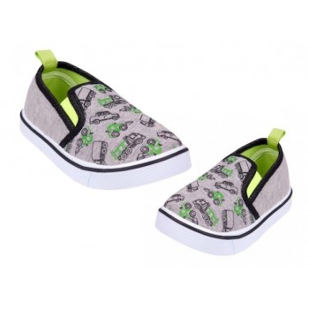 Mājas apavi TRAMPKI BOY OT-003 grey (25)-izpārdošana Mājas apavi TRAMPKI BOY OT-003 grey (25)-izpārdošana