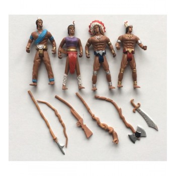 Indiāņu figūru komplekts 4 gab.(03553) Indiāņu figūru komplekts 4 gab.(03553)