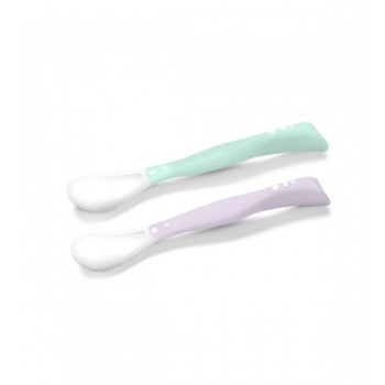 Elastīgas karotes 2 gab. Babyono 1066/03 purple [A]