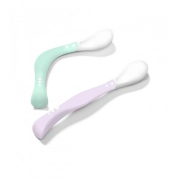 Elastīgas karotes 2 gab. Babyono 1066/03 purple [A]