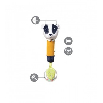 Rotaļlieta ar pīkstuli BADGER EDMUND BabyOno 1432 Rotaļlieta ar pīkstuli BADGER EDMUND BabyOno 1432