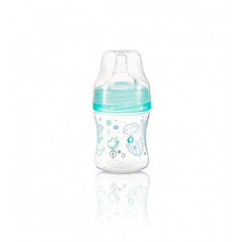 Pudele ar plato kakliņu 120 ml BabyOno 402/01 mint
