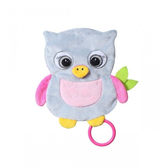 Mīļlupatiņa čaukstoša OWL CELESTE BabyOno 446 Mīļlupatiņa čaukstoša OWL CELESTE BabyOno 446