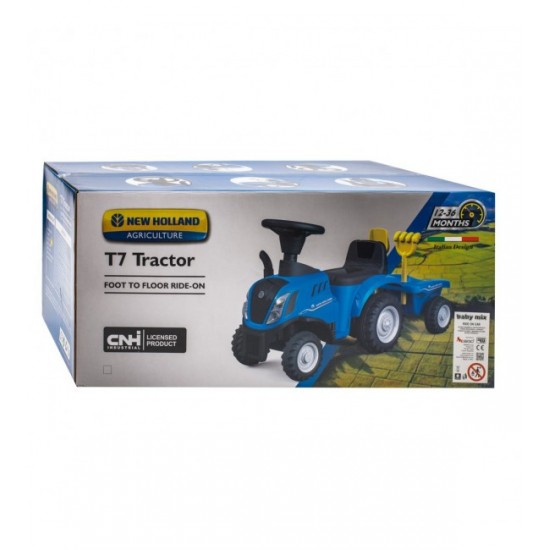 Traktors ar piekabi NEW HOLLAND yellow (45785) Akcija