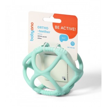 Zobu graužamais-lode elastīgs ORTHO BabyOno 489/01 Zobu graužamais-lode elastīgs ORTHO BabyOno 489/01