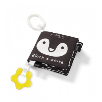 Mīkstā grāmatiņa BLACK&WHITE BabyOno 542 Mīkstā grāmatiņa BLACK&WHITE BabyOno 542