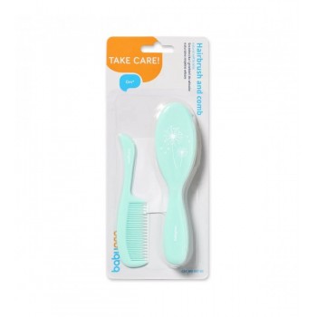 Matu suka SOFT dabīga+ ķemme BabyOno 567/03 Matu suka SOFT dabīga+ ķemme BabyOno 567/03