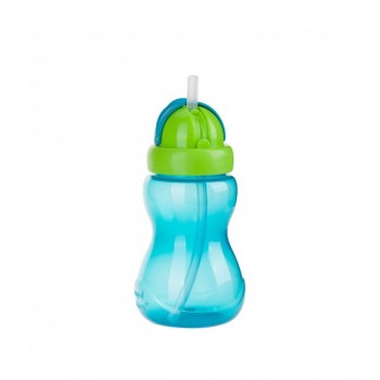 Pudele-bidons ar salmiņu Canpol 56/109 blue Pudele-bidons ar salmiņu Canpol 56/109 blue