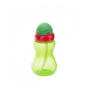 Pudele-bidons ar salmiņu Canpol 56/109 green Pudele-bidons ar salmiņu Canpol 56/109 green