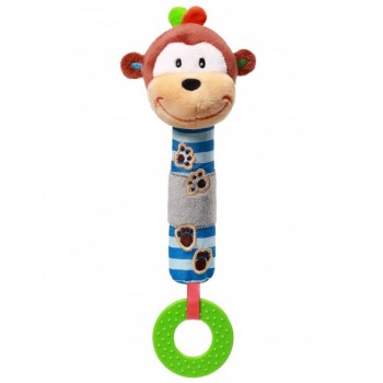 Rotaļlieta ar pīkstuli MONKEY GEORGE BabyOno 619 Rotaļlieta ar pīkstuli MONKEY GEORGE BabyOno 619