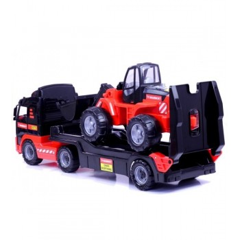 Treileris ar ekskavatoru MAMMOET 56733 Treileris ar ekskavatoru MAMMOET 56733