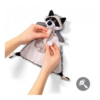 Mīļlupatiņa RACOON ROCKY BabyOno 747 Mīļlupatiņa RACOON ROCKY BabyOno 747