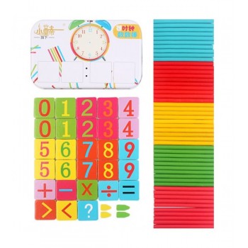 Izglītojošs komplekts "PULKSTENIS" KIK-7729 Izglītojošs komplekts "PULKSTENIS" KIK-7729