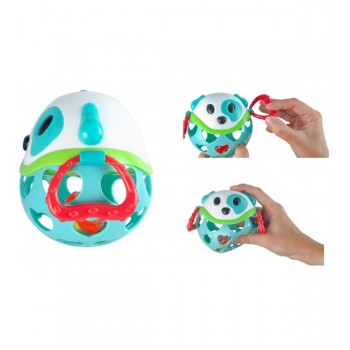 Rotaļlieta ar grabuli BEAR Canpol 79/101 green