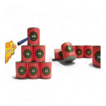 Porolona mucu komplekts šaušanai KIK-7983 Porolona mucu komplekts šaušanai KIK-7983