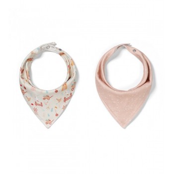 Priekšautiņu-lakatiņu komplekts FARMER (2 gab.) BabyOno 879/09 Priekšautiņu-lakatiņu komplekts FARMER (2 gab.) BabyOno 879/09