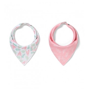 Priekšautiņu-lakatiņu komplekts LEAVES (2 gab.) BabyOno 879/10 Priekšautiņu-lakatiņu komplekts LEAVES (2 gab.) BabyOno 879/10