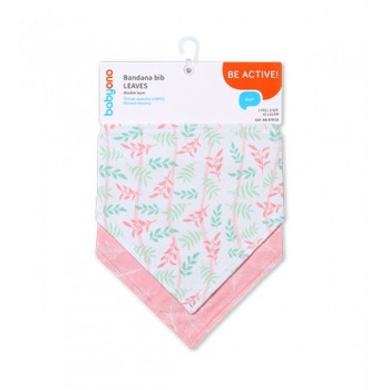 Priekšautiņu-lakatiņu komplekts LEAVES (2 gab.) BabyOno 879/10 Priekšautiņu-lakatiņu komplekts LEAVES (2 gab.) BabyOno 879/10
